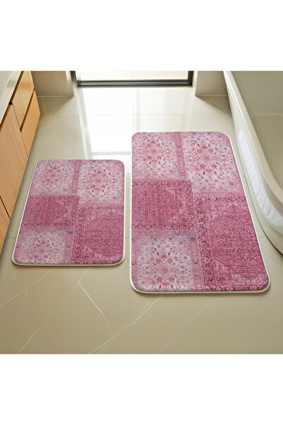 GENELOEM Ethnic Pattern 2-Piece Mat Set M164