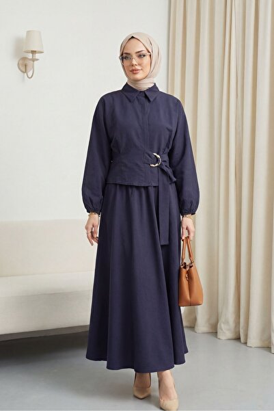 Modamorfo Cupra suit with elasticated sleeves, side ties, and hidden buttons ...