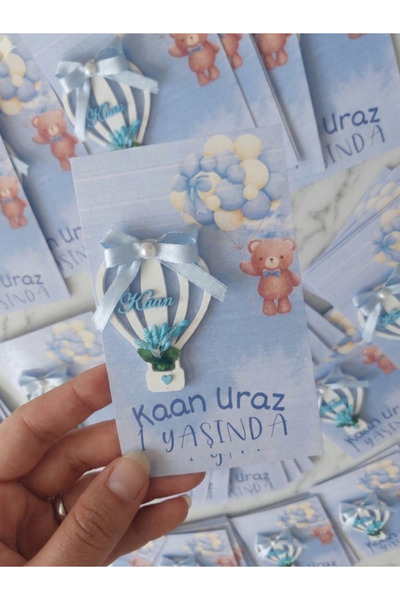 Maku home Kişiye Özel İsimli Doğum günü, Mevlüt, Sünnet, Baby Shower Uçan bal...