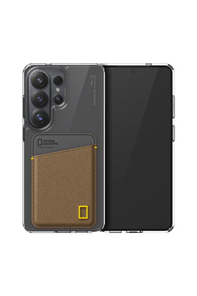 NATIONAL GEOGRAPHIC Card Pocket Case V2 Galaxy S26 Ultra - Brown