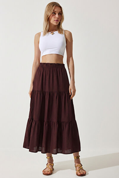 Lovelyİstanbul Φούστα - Πολύχρωμο - Μακρύ