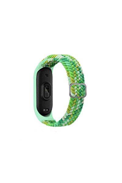 Generic Brand Mi Band 4 Strap (Not a Watch) - Turquoise-Green