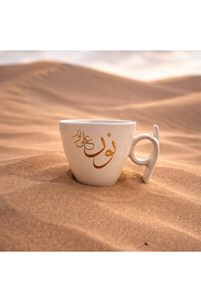 Tohfa Luxe Light Upon Light Calligraphic Knot Mug