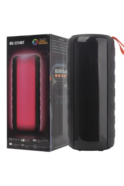 OEM Φορητό Ηχείο με Φως Φλόγας, Bluetooth, 5 Λειτουργίες Φωτισμού