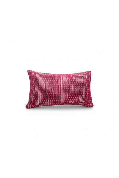 Tohfa Luxe Sculpted Cotton Tube Cushion – 30x50 cm Decorative Throw Pillow | ...