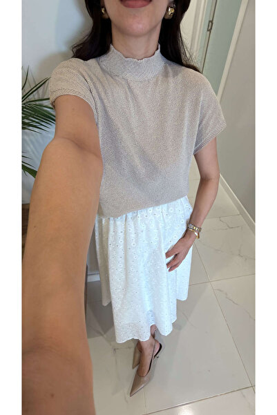 BİRCANÇİL Gorges Stone High Collar Knitwear