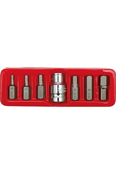 Vorel Set de 7 chei hexagonale Vorel, h4-h12, Argintiu