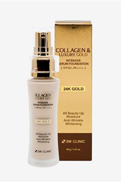 3W CLINIC COLLAGEN & LUXURY GOLD INTENSIVE SERUM FOUNDATION