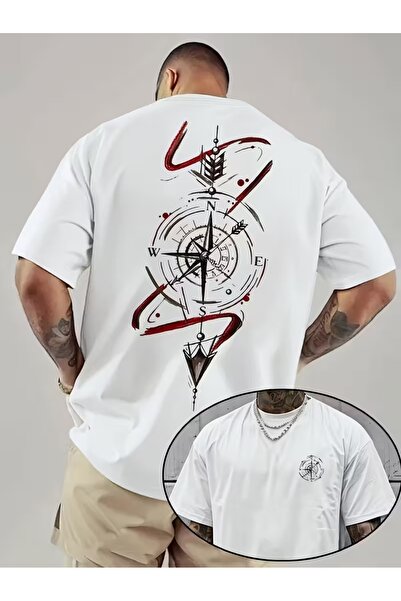 AEMİ T-Shirt - Λευκό - Oversize