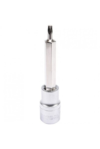 yato Bit Torx cu adaptor de 1/2, T25, 100MM