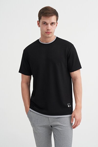 Cazador Men's T-Shirt 40030 Black