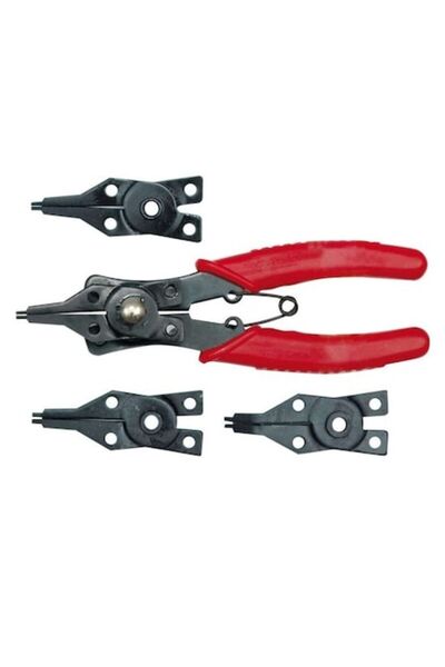 BRANDLESS Clește pentru inele de siguranță Vorel, 4 capete, 150 mm