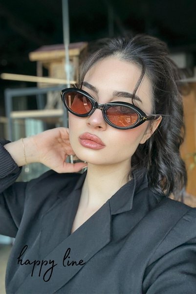 happy line Tonn Foord Model Sunglasses - with Special Leather Case and Wipe Cloth as a Gift