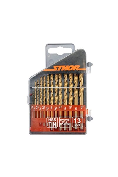 Sthor Set de 13 burghie pentru metal 22300