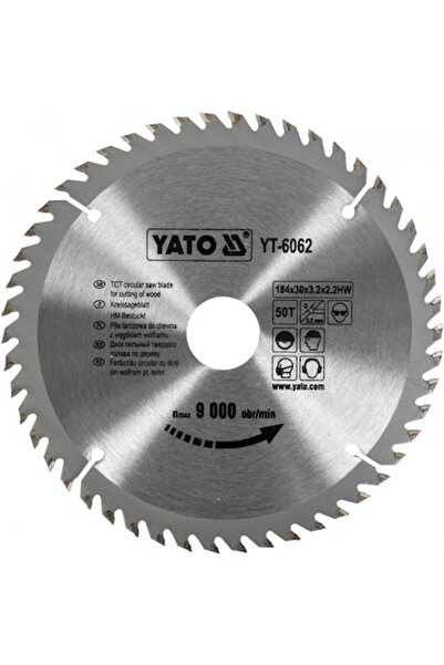yato Pânză de ferăstrău circular pentru lemn 184x30x3.2 mm, 50 dinți