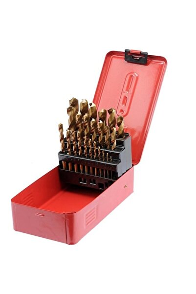 Sthor Set de 25 burghie pentru metal 22340, HSS-Titan 1-13mm