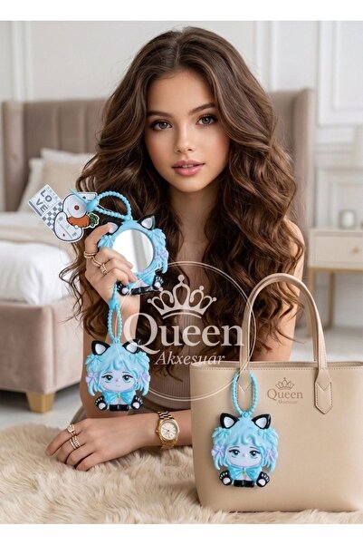 QUEEN AKSESUAR 2 σε 1 Χαριτωμένο anime γάτα κοριτσάκι παιδικό αξεσουάρ τσάντα...