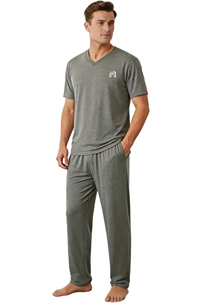 casme Mens Loungewear Sets Pajamas Set Family Night Soft Sleepwear Wear Night...