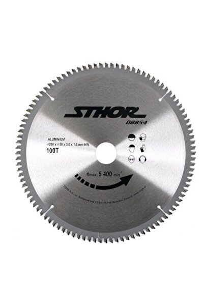 Sthor Pânză de ferăstrău circular pentru aluminiu 250X30mm, 100T