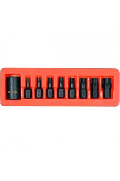 yato Set de 9 biți Torx de impact, YT-10664