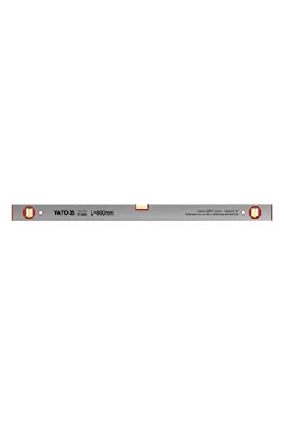 yato Nivelă cu 3 bule, aluminiu, argintiu, 800mm