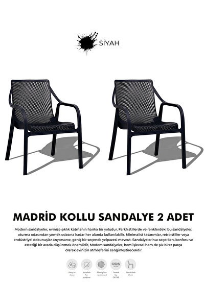 Daim Plastik MADRİD LÜX CAFE & RESTAURANT SANDALYESİ