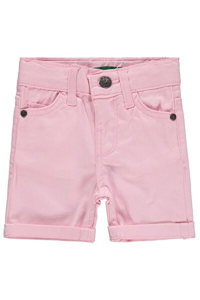 Tommiks Kids Gabardin 6-24 Ay Şort - Pembe
