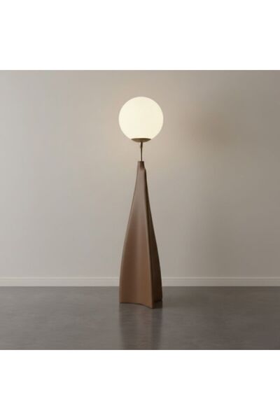 Majestic Home Olamo Mid-Century Modern Globe Floor Lamp -Majestic Olamo Floor...
