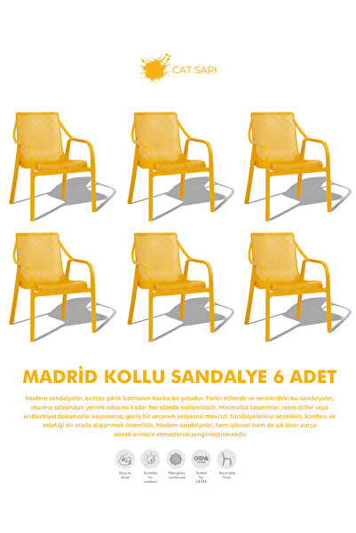 Daim Plastik MADRİD LÜX CAFE & RESTAURANT SANDALYESİ