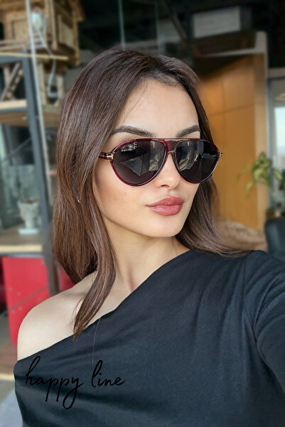 happy line Golden Horizon Luxury Sunglasses