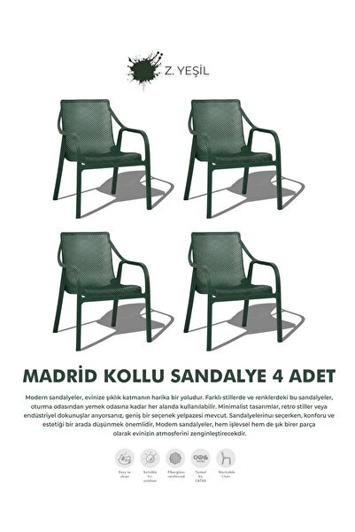 Daim Plastik MADRİD LÜX CAFE & RESTAURANT SANDALYESİ