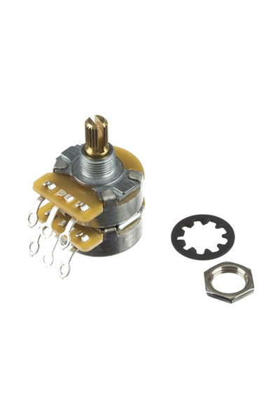 FENDER 0990847000 Dual 500K/250K Split Shaft Potentiometer |   Dual Design fo...