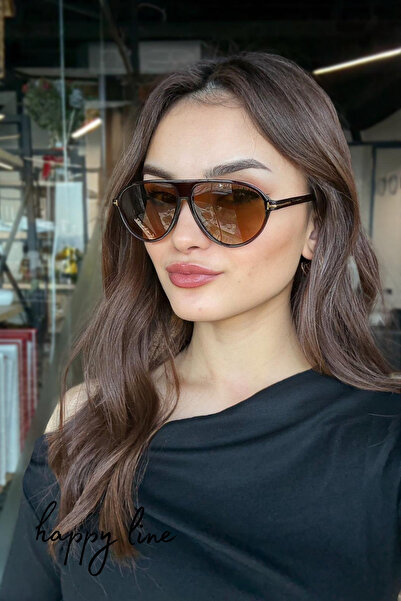 happy line Golden Horizon Luxury Sunglasses