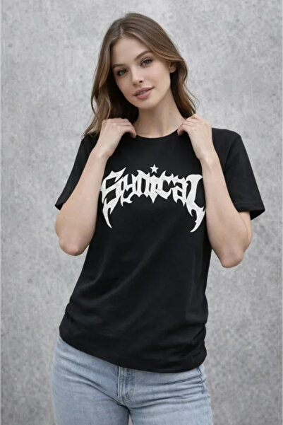 Wear Up Μπλουζάκι με λαιμόκοψη ποδηλάτου, με στάμπα μπροστά, κοντομάνικο, Str...