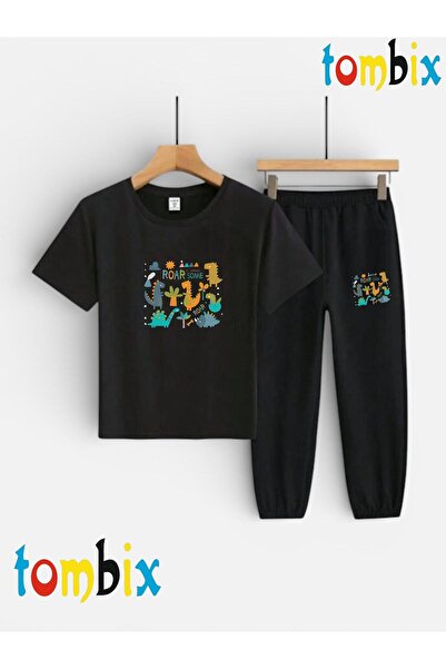 tombix SET PENTRU COPII: TRICOU CU IMPRIMEU DINOSAURI, PANTALONI DE TRENING (...