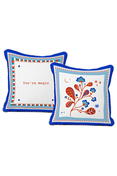 Baci Milano Mamma Mia Leaves Yastık Cotton 60x60 Cm