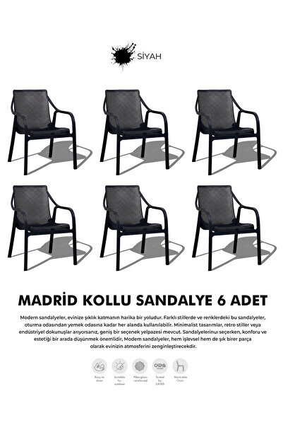 Daim Plastik MADRİD LÜX CAFE & RESTAURANT SANDALYESİ
