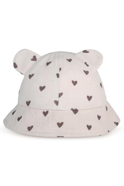 Civil Baby Καπέλο μάξι για κοριτσάκια 6-18 μηνών με τρισδιάστατα αυτιά και σχ...