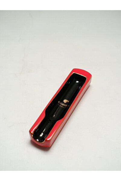 Parmida Cohiba Kırmızı Tek Hazneli Masa Üstü Puro Küllüğü CKL0177