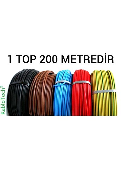 KABLOTECH 0,75 Nyaf Kablo (200 Metre Fiyatıdır)