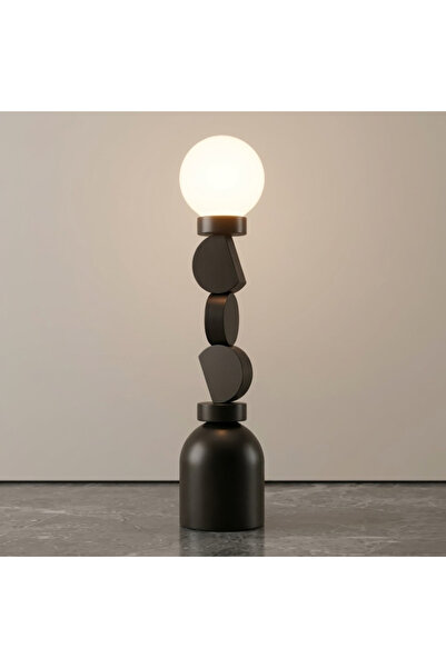 Majestic Home Olivina Modern Sculptural Table Lamp - Majestic Olivina Floor Lamp