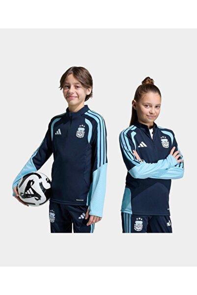 adidas قميص تدريب تيرو بأكمام كاملة للمنتخب الأرجنتيني - أزرق داكن
