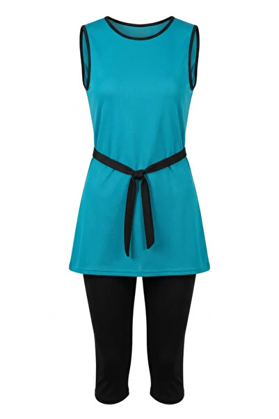 sefamerve Μαγιό πισίνας Quick Dry Zero Sleeve 2612-04 Petrol