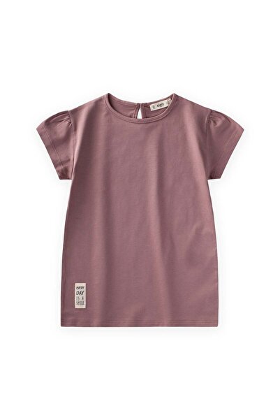 Cigit Ετικετοδεμένο τουνίκ για παιδιά 4-12 ετών, χάλκινο