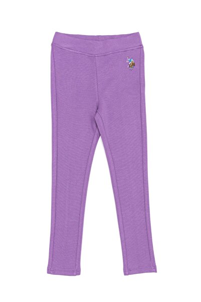 U.S. Polo Assn. Ροζ κοριτσίστικο κολάν φόρμας