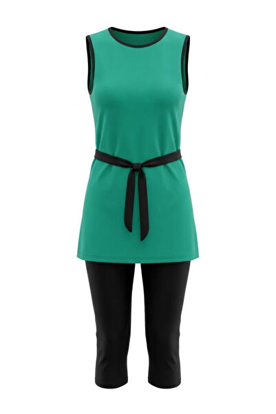 sefamerve Μαγιό πισίνας Quick Dry Zero Sleeve 2612-03 Πράσινο