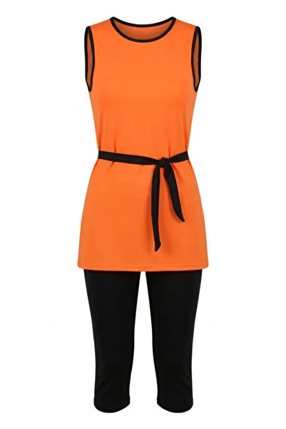 sefamerve Μαγιό πισίνας Quick Dry Zero Sleeve 2612-01 Πορτοκαλί