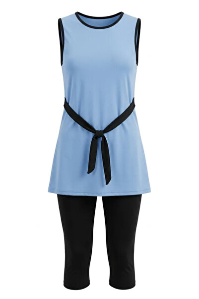 sefamerve Μαγιό πισίνας Quick Dry Zero Sleeve 2612-02 Μπλε