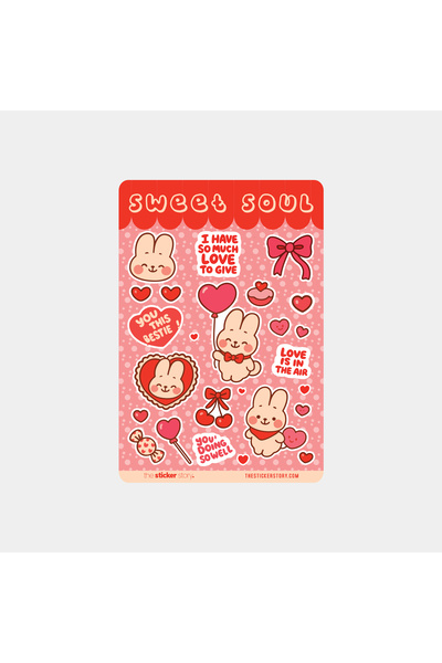 The Sticker Story. Sweet Soul Sticker Sheet