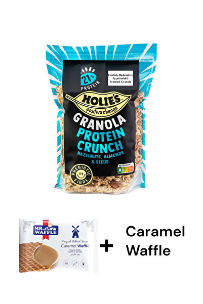 KMS HOME Holie's Granola Holland Origin Protein Crunch Nutty Almond Granola 3...